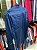 Camisa Slim Fit Gola Padre Acetinada Longa Marinho - Imagem 3