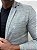 Blazer Slim Fit Sport Fino Casual Linho Cinza Mescla - Imagem 4