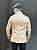 Blazer Slim Fit Extreme Power Bege Per Pochi - Imagem 3