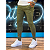 Calça Masculina City Denim Alfaiataria Skinny Verde - Imagem 1