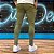 Calça Masculina City Denim Alfaiataria Skinny Verde - Imagem 2
