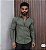 Camisa Masculina Slim Extreme Power Zip Off Verde - Imagem 1