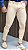 Calca Alfaiataria Skinny Palha - Imagem 1