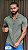 Camisa Manga Curta Slim Extreme Power  Verde - Imagem 1