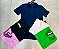 Polo Slim Fit Canelada Detalhe Ziper Verde - Imagem 4