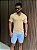Polo Slim Fit Detalhe Ziper Bege - Imagem 2