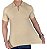 Polo Slim Fit Detalhe Ziper Bege - Imagem 3
