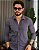 Camisa Masculina Slim Impermeável Chumbo Zip Off - Imagem 1