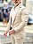 Blazer Slim Fit Extreme Power Areia  Per Pochi - Imagem 2