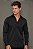 Camisa Masculina Impermeável Per Pochi Preto - Imagem 1