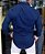 Camisa Masculina Impermeável Per Pochi Azul Lancamento - Imagem 3