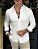 Camisa Masculina Impermeável Per Pochi Branco - Imagem 4