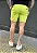 Bermuda Linho Estilo Curta Perpochi Verde Limao - Imagem 3
