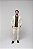 Blazer Masculino Casual Slim Fit Poliamida Creme - Imagem 2