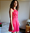 Vestido curto decotado pink - Imagem 5