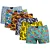 Kit 6 Cuecas Boxer Microfibra Cós Embutido Estampas Variadas - Imagem 3