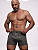 Kit 3 Cuecas Boxers Masculina de Microfibra Adulto Lisa - Imagem 2