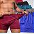 Kit 6 Cuecas Boxers Masculina Adulto de Microfibra Lisa Cós Embutido - Imagem 9