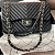CHANEL JUMBO CHEVRON PRETA - Imagem 1