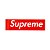 SUPREME - Adesivo Red Box Logo " Stickers " - Imagem 1