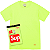 SUPREME x HANES - Camiseta " Fluorescent Yellow " (UNIDADE) - Imagem 1