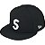 SUPREME x NEW ERA - REAPER S LOGO 7 1/4 Black - Imagem 2