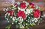 Cestinha com 6 rosas colombianas - Imagem 2