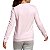 Blusão Adidas Essential Linear Rosa Claro Feminino - Imagem 2