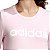 Blusão Adidas Essential Linear Rosa Claro Feminino - Imagem 3