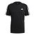 Camiseta Adidas Essentials 3s Preto/Branco Masculino - Imagem 1