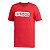 Camiseta Adidas Estampada Linear Vermelho Masculino - Imagem 1