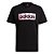 Camiseta Adidas Linear Color Box Preto/Rosa Masculino - Imagem 1