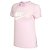 Camiseta Nike Essential Icon Ftra Rosa Feminino - Imagem 3