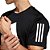Camiseta Adidas Freelift 3 Com Listra Preto Masculino - Imagem 3