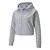 Jaqueta Puma Rtg Full Zip Feminino Cinza Claro - Imagem 1