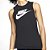 Regata Nike Swoosh Futura Feminino Preto - Imagem 1