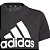 Camiseta Adidas Logo Basic Infantil Preto - Imagem 3