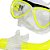 Kit de Mergulho Poker Tinos com Mascara e Snorkel Amarelo - Imagem 2