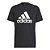 Camiseta Adidas D2M Logo Feelready Preto Masculino - Imagem 1