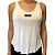 Regata Colcci Comfort Sport Feminino Branco - Imagem 1