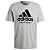 Camiseta Adidas Grafica Football Logo Cinza Masculino - Imagem 1