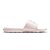 Chinelo Nike Victori Slide Feminino Rosa Claro e Branco - Imagem 2