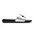 Chinelo Nike Victori Slide Feminino Cinza Claro e Preto - Imagem 1