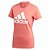 Camiseta Adidas Must Haves Badge Of Sport Feminino Rosa - Imagem 1