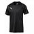 Camiseta Puma Liga Jersey Active Preto e Branco Masculino - Imagem 1