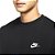 Moletom Nike Sportswear Club Crew Swoosh Preto Masculino - Imagem 3
