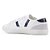 Tenis Lacoste Sideline Canvas Branco e Azul Marinho Masculin - Imagem 3