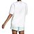 Camiseta Adidas Oversize Essentials Repeat Feminino Branco - Imagem 2
