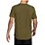 Camiseta Adidas D2M Plain Aeroready Verde Militar Masculino - Imagem 2