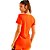 Camiseta Colcci Sculp Liso Feminino Laranja Surya - Imagem 2